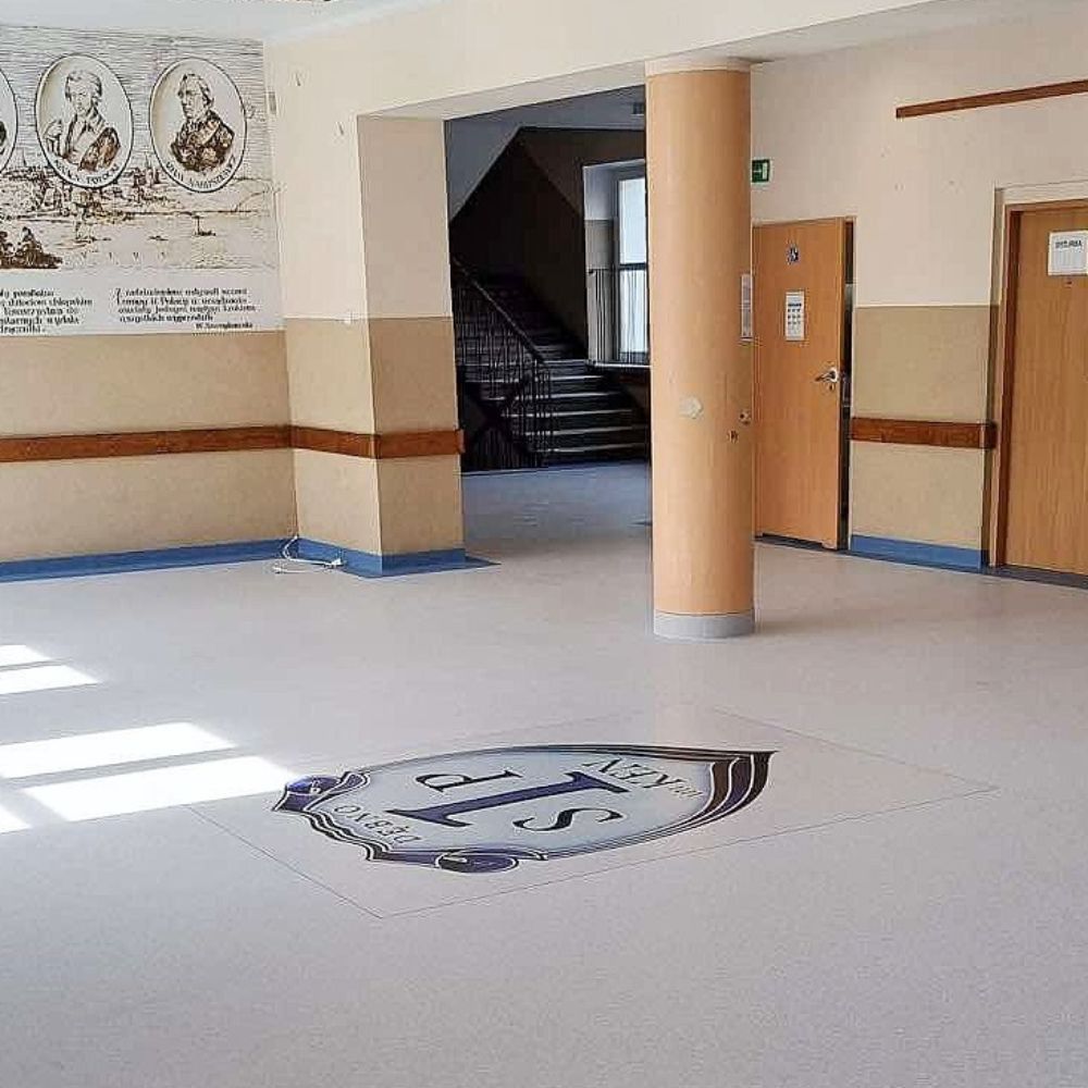 FloorPrint nadruk uv na wykładzinie