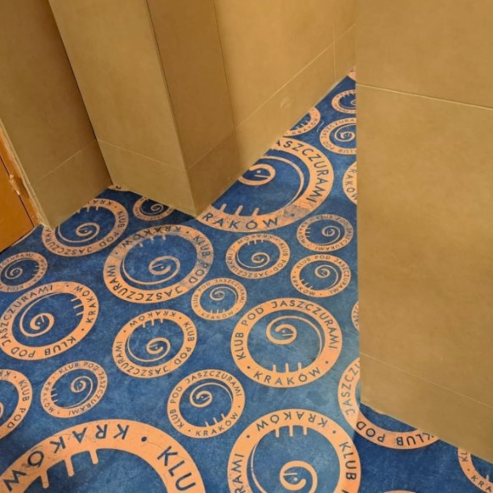 Floor Print druk uv na wykładzinie