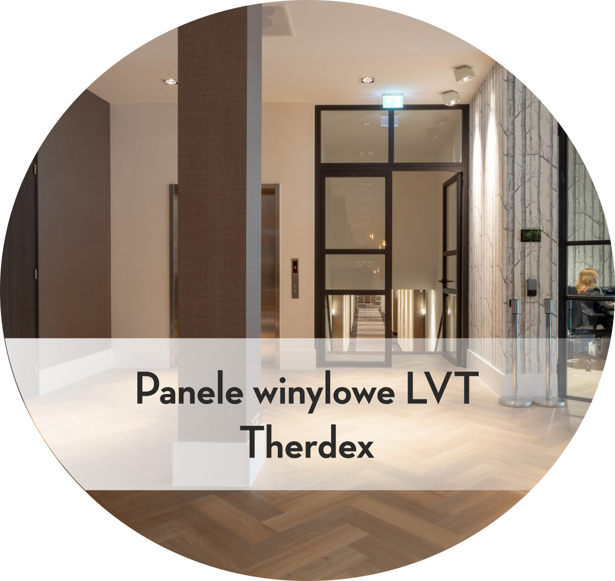 jodełka na podłodze LVT