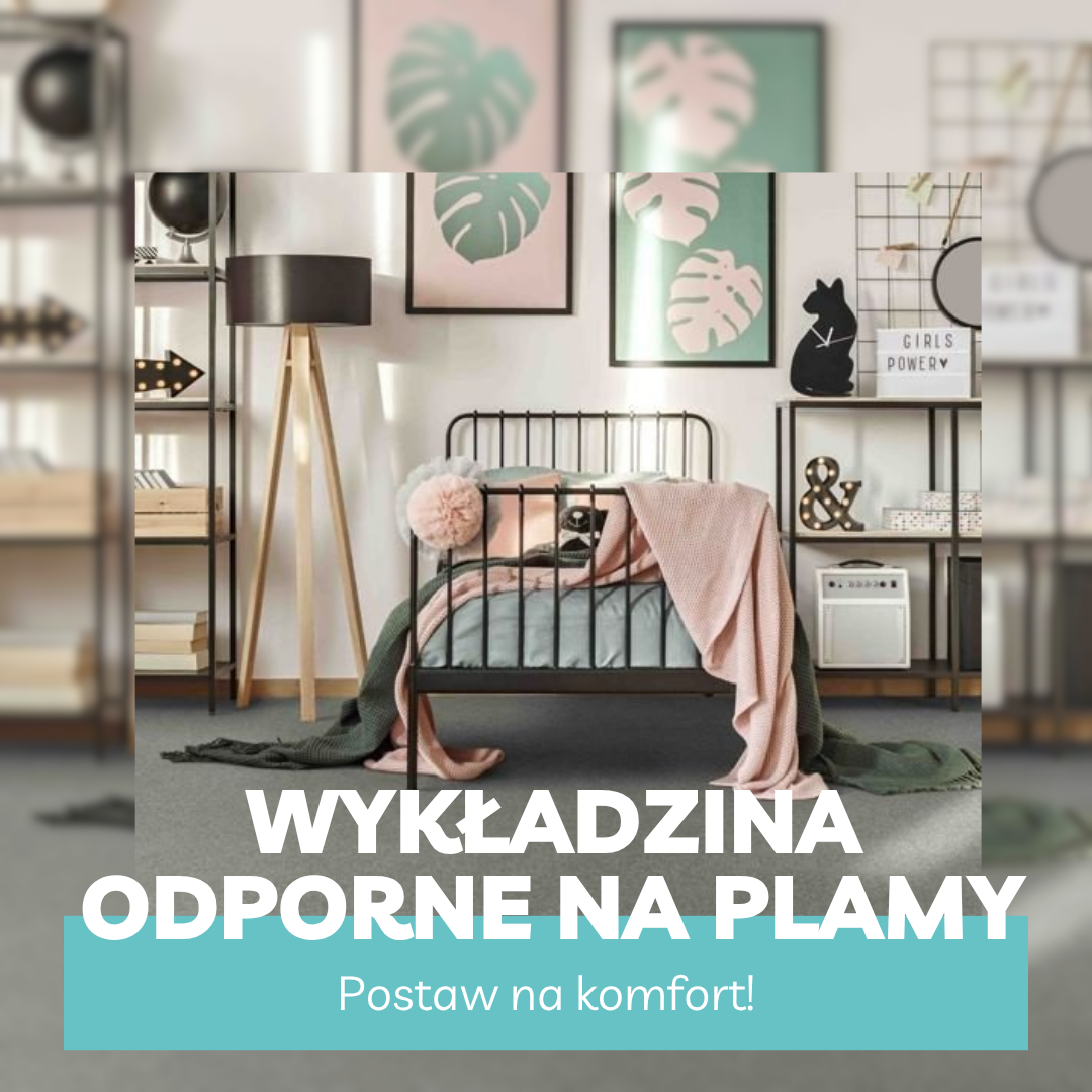 wykładziny odporne na plamy